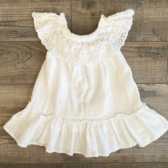 Cat & Jack Other - Baby Girl White Eyelet Dress ⭐️